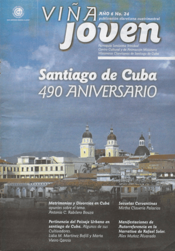 Cubierta del nro 24 de la revista Viña Joven