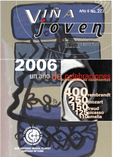 Cubierta del nro 27 de la revista Viña Joven