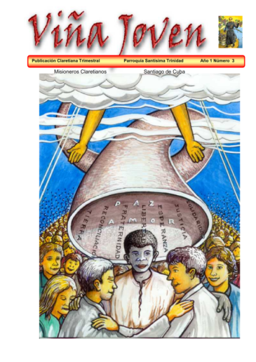 Cubierta del tercer número de la revista Viña Joven