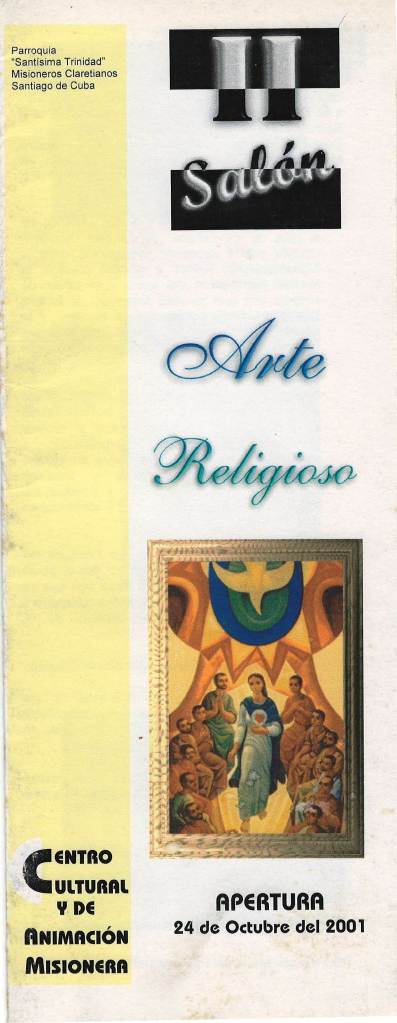 Portada del Catálogo del II SAR