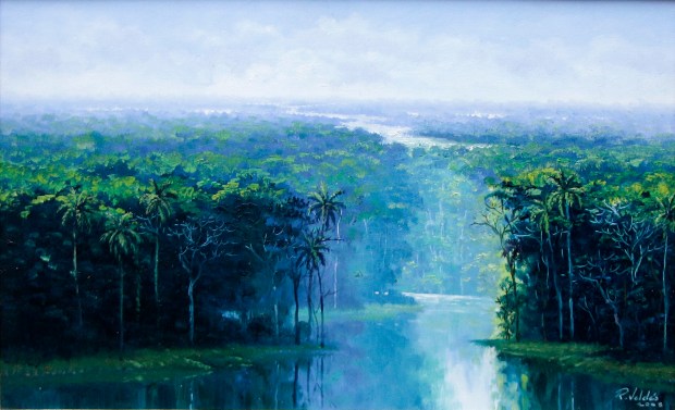 Serenidad, 2008. Óleo / lienzo, 34 x 49 cm