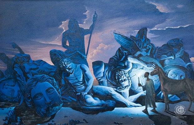 Pablo entrando al país de los efesios. Ernesto R. González Litvinov