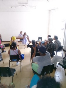 Andrea Goicochea, una artista de seis años